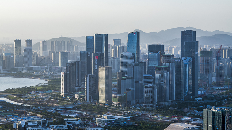 圖為深圳前海城市風(fēng)光。