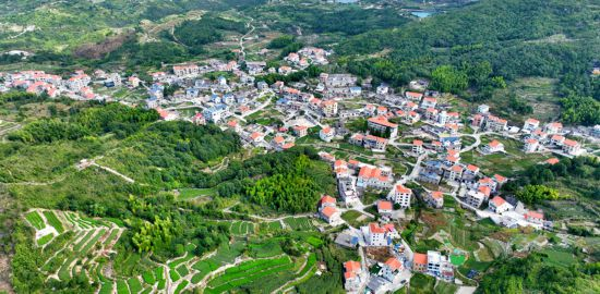 軍營村俯瞰。人民網記者 陳博 攝